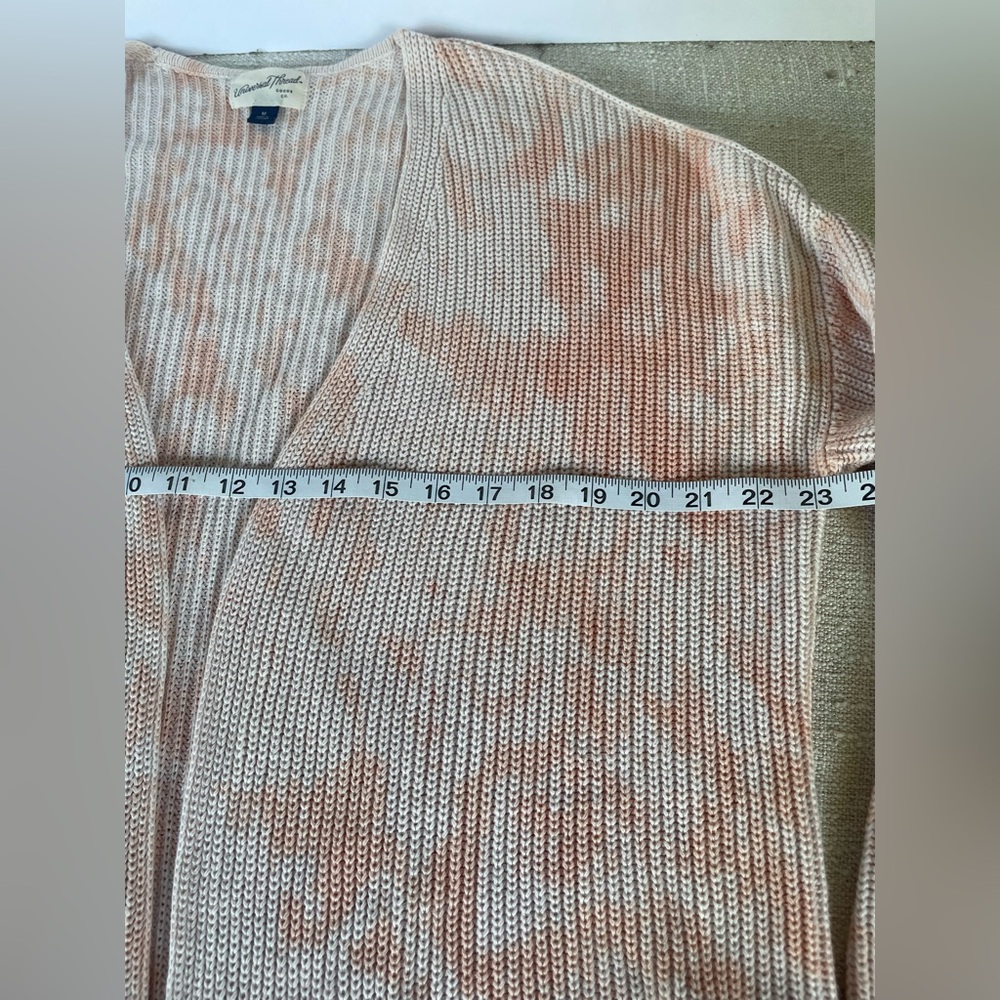 Universal Thread V-Neck Sweater in Pink and Cream